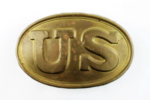 CIVIL WAR INFANTRY BELT AND BUCKLE – W.H. SMITH BROOKLYN — Horse Soldier