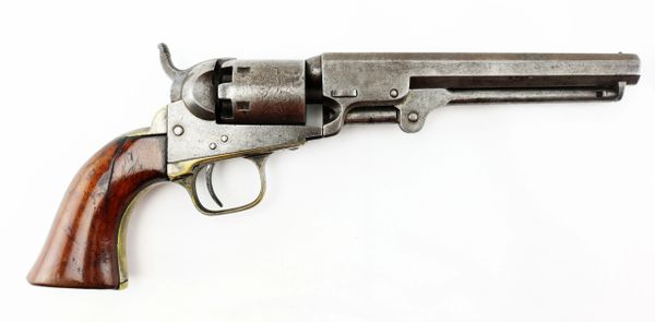 Colt Model 1849 Pocket Revolver with Inscribed Identification to Sergeant Albert F. Paige, 4th New Hampshire Infantry Wounded at Drewry’s Bluff / SOLD