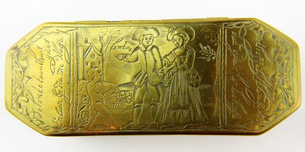18th Century Dutch Tobacco Box / SOLD