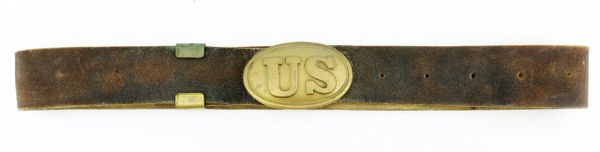 Civil War U.S. Issue Belt and Buckle / SOLD