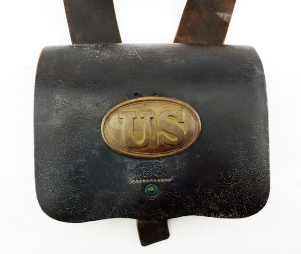 March 1864 Pattern U.S. Cartridge Box / SOLD