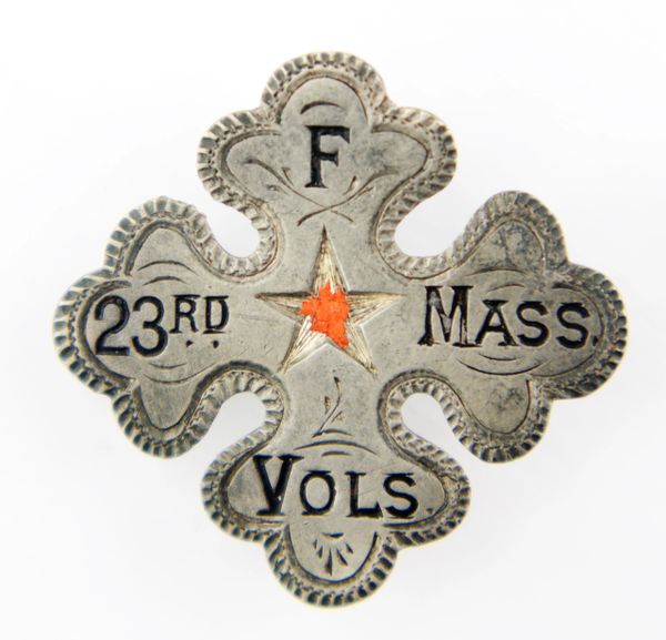 23rd Massachusetts Infantry 18th Corps Badge