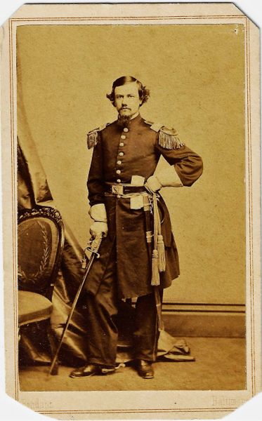 CDV of Captain Edward L. Porter 18th Connecticut Infantry, Killed in Action at Second Winchester