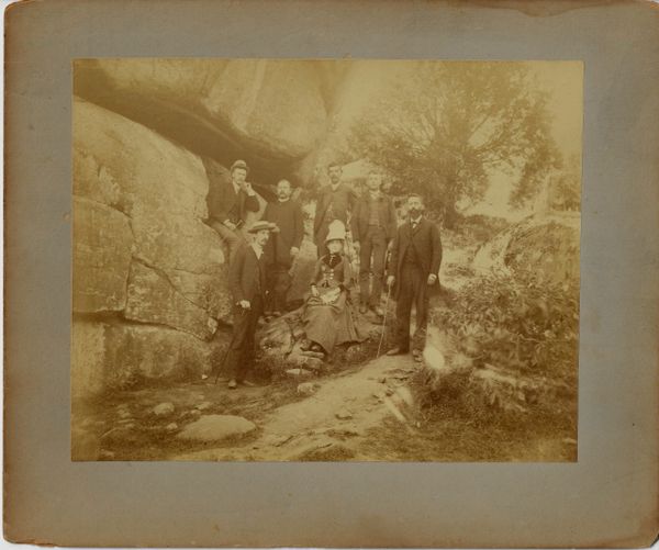 Mumper and Company Group Photograph at Devil’s Den / Sold