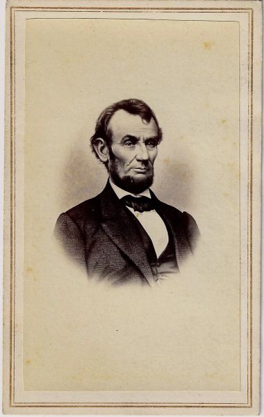Abraham Lincoln CDV / SOLD