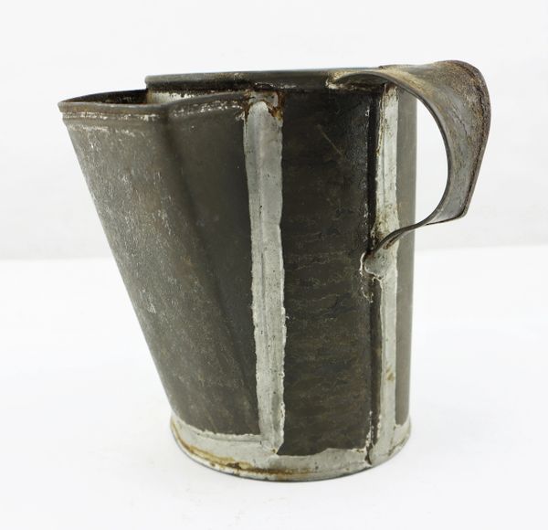 Civil War Tin Shaving Mug