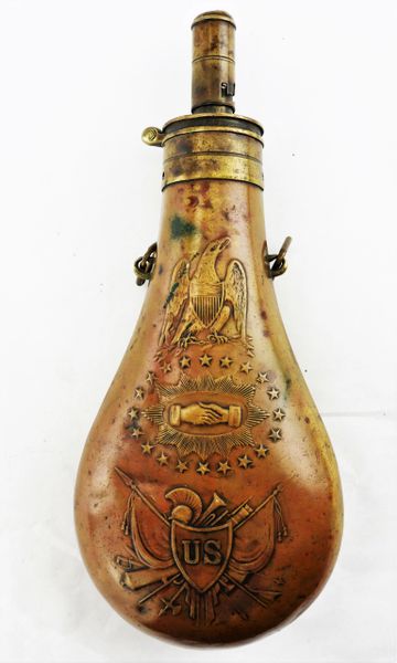 US 1849 Mississippi Rifle Flask / SOLD