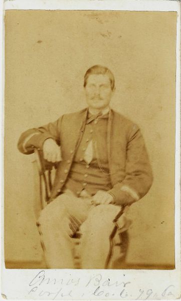 Amos Bair 79th Pennsylvania Volunteer Infantry (also known as the "Lancaster Rifles") / SOLD