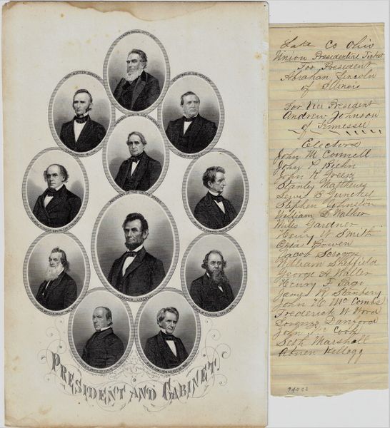 1864 Abraham Lincoln Election Ballot / SOLD