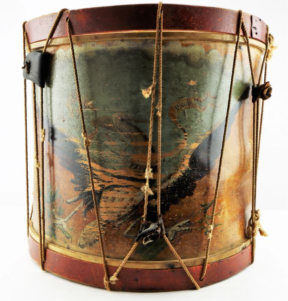 Painted Eagle Drum