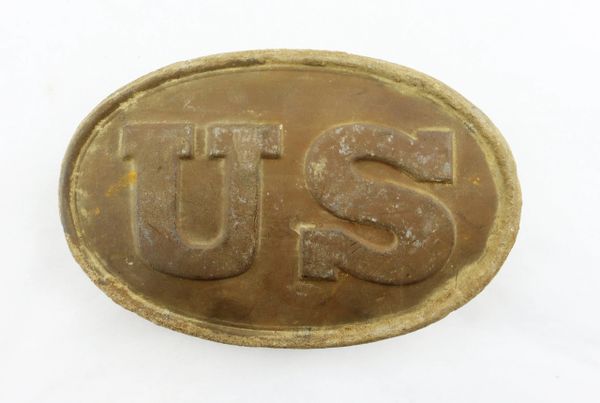 Excavated US Cartridge Box Plate / SOLD