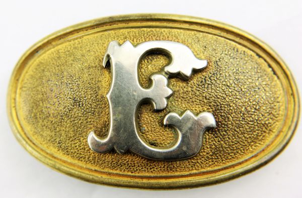 Scarce Civil War Belt Plate Company “E” – Ca. 1860 / ON-HOLD