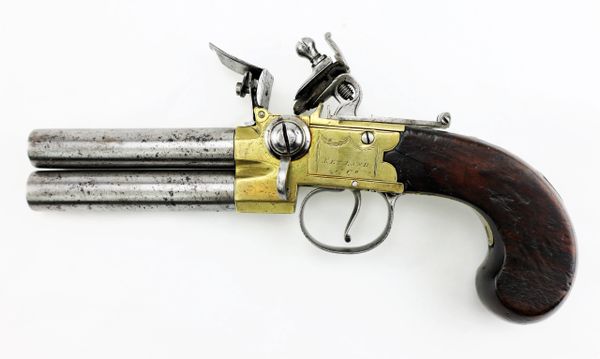 Sold at Auction: T. McCann – Contemporary Flintlock Over-Under