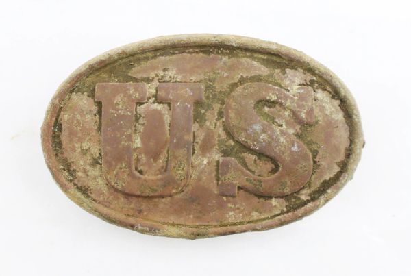 Excavated US Cartridge Box Plate / SOLD