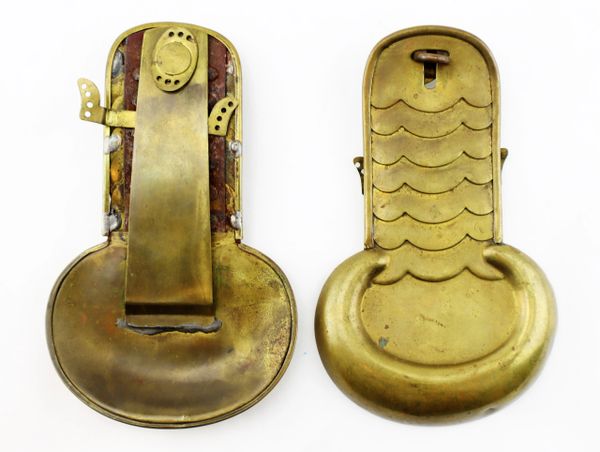 Complete Enlistedman’s Civil War Shoulder Scales / SOLD