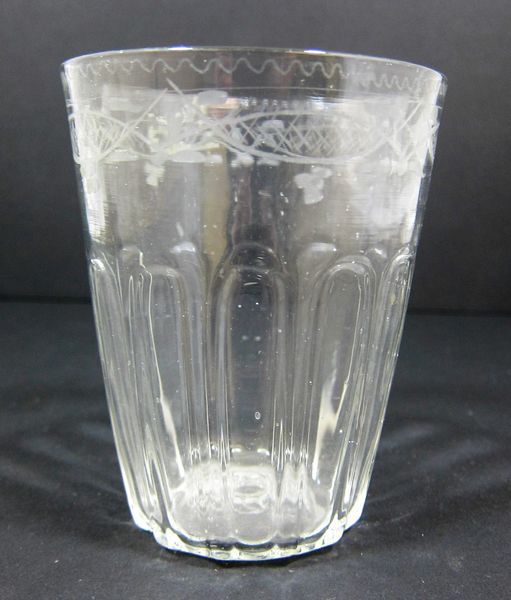 Revolutionary War Era Drinking Glass