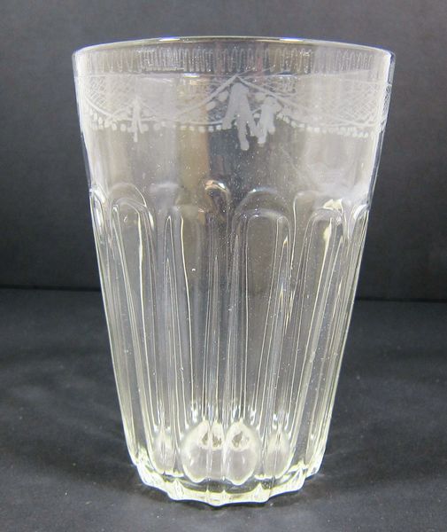 Revolutionary War Era Drinking Glass