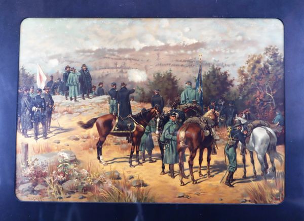 Battle of Chattanooga by Thure De Thulstrup Chickamauga/Chattanooga / SOLD