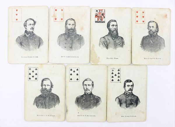 Confederate Playing Cards / ON-HOLD