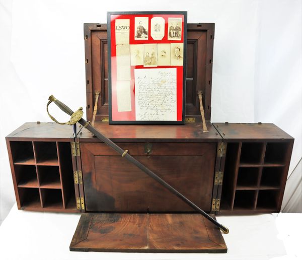 Sword, Desk and Ephemera of George E. Alden The “Western Sharpshooters”
