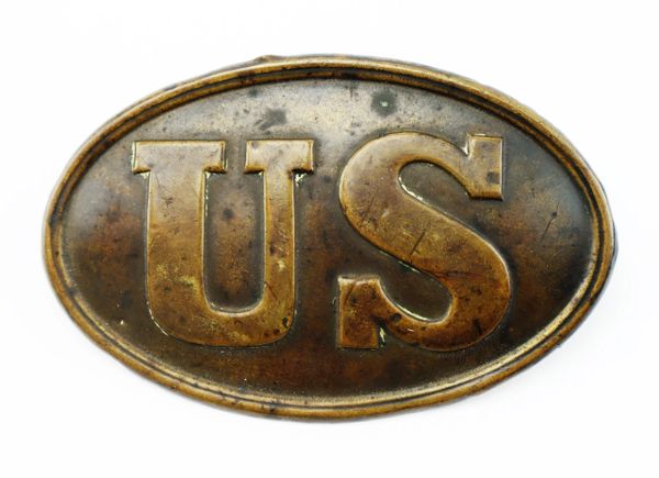 U.S. Cartridge Box Plate / SOLD