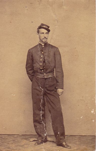 Unmounted CDV of Francis Brownell / SOLD