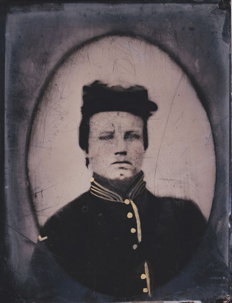 Full Plate Tintype of Union Cavalryman - Partial Identification