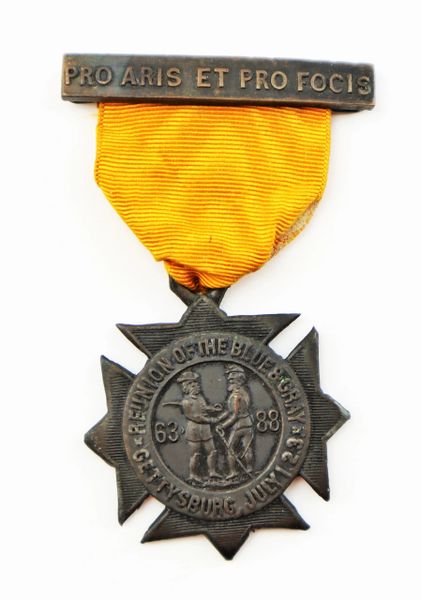 Gettysburg 1888 25th Anniversary Veteran’s Badge / SOLD
