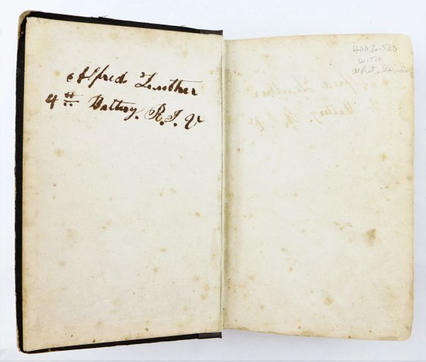 Instruction for Field Artillery ID’d to Alfred Luther 1st Rhode Island Volunteers and Battery C, 1st Rhode Island Light Artillery Lost Right Arm at Gaines’ Mill / SOLD