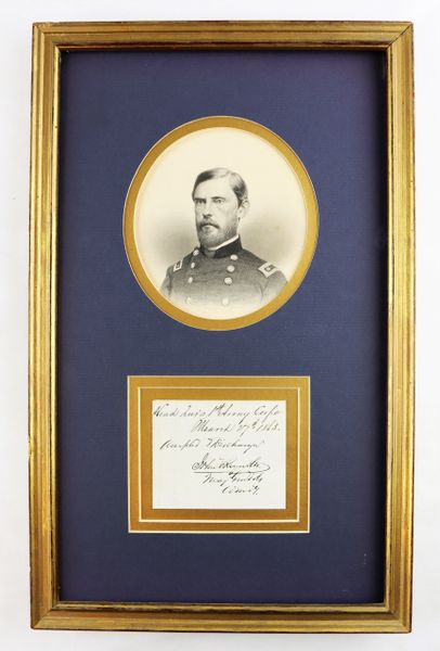 General John F. Reynolds Autograph / ON-HOLD