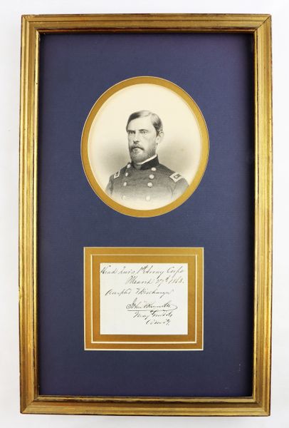 General John F. Reynolds Autograph / SOLD