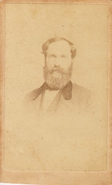 CDV of F.A. Sawyer Served in the 1st South Carolina Regiment C.S.A /SOLD