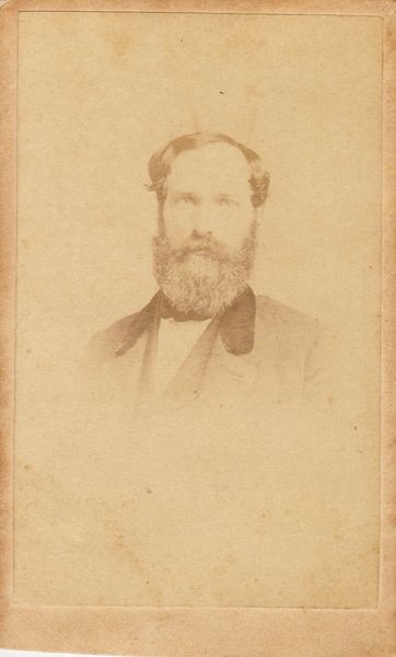 CDV of F.A. Sawyer Served in the 1st South Carolina Regiment C.S.A