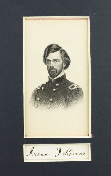 General Isaac Stevens Autograph And Engraved Cdv Sold Civil War Artifacts For Sale In 7995