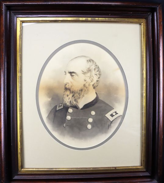Imperial Albumen of General George Gordon Meade Commander of the Union Army at Gettysburg