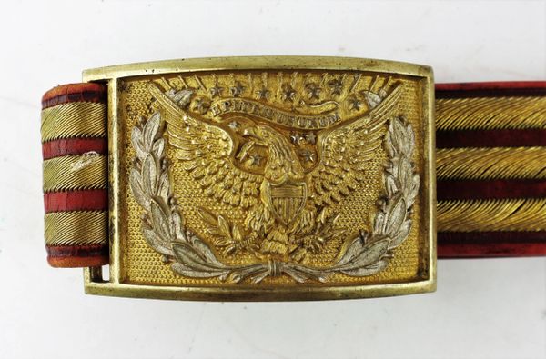 U.S. Civil War High Grade General Officer's Sword Belt / SOLD