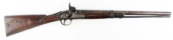 Confederate 1863 Dated Enfield Altered to a Cavalry Carbine