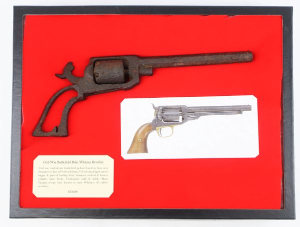 Civil War Battlefield Relic Whitney Revolver / SOLD
