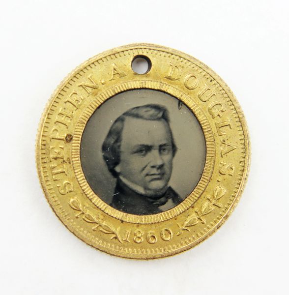 Stephen Douglas / Herschel Johnson 1860 Campaign Token