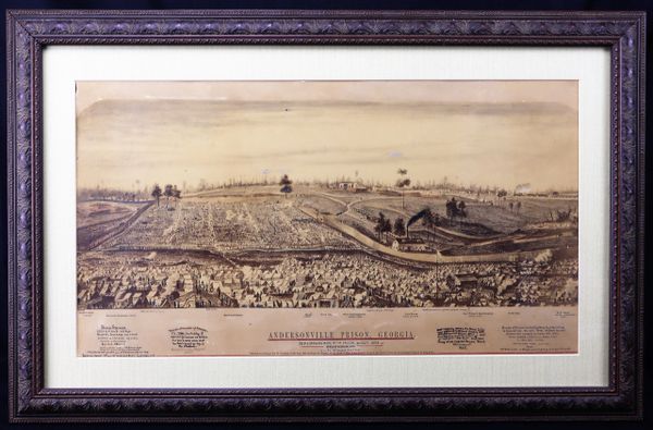 Andersonville Prison Georgia One of the most historic Andersonville artifacts we have offered! By: Robert Knox Sneden / SOLD
