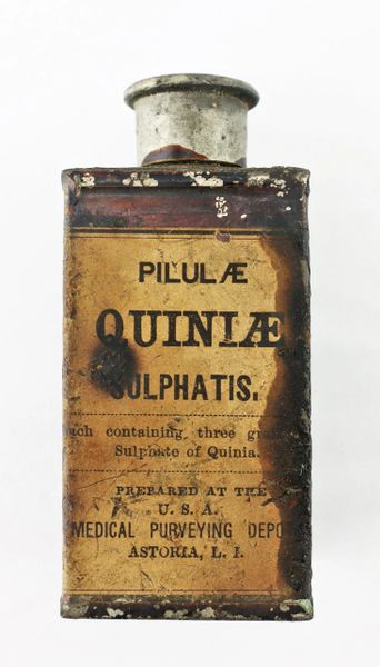 Civil War Quinine Tin / SOLD