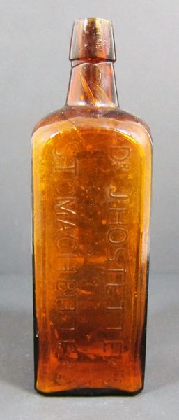 Dr. J Hostetter's Stomach Bitters Bottle / Sold