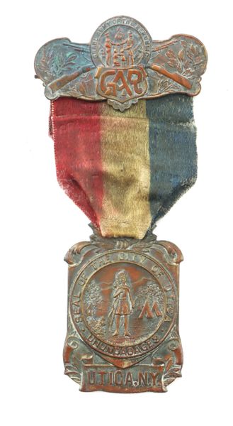 G.A.R. Medal from Utica / SOLD