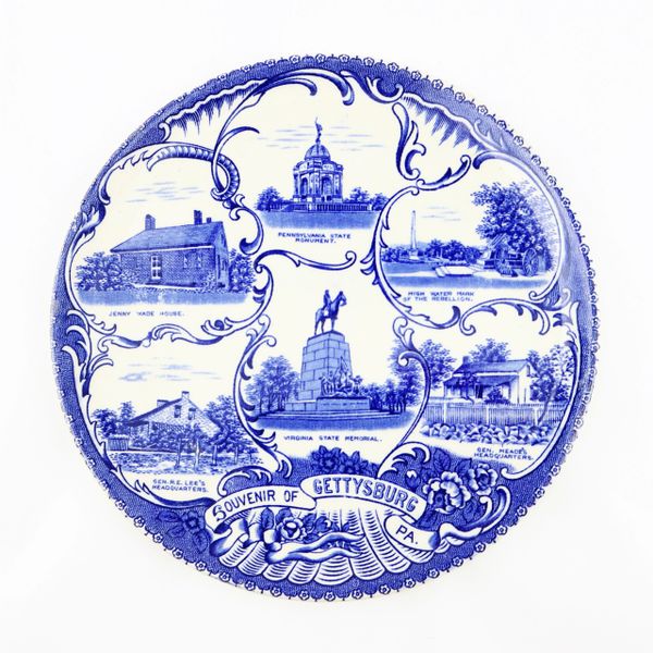 Gettysburg Souvenir Plate / SOLD