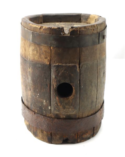 Revolutionary War Wooden Canteen / SOLD