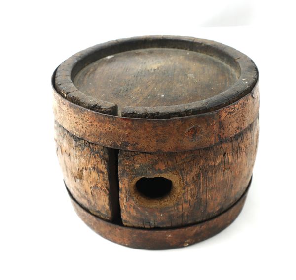 Revolutionary War Wooden Canteen / SOLD