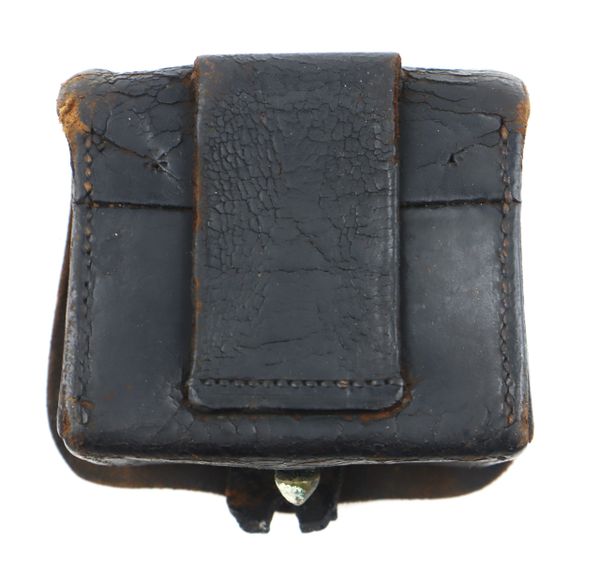 Civil War US Navy Leather Fuse Pouch | Civil War Artifacts - For