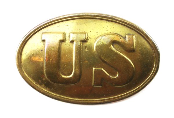 U.S. Cartridge Box Plate / SOLD