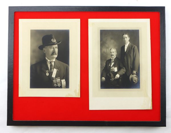 Stunning GAR Photographs of a Member of the Washington Grays the 47th New York Company H / SOLD