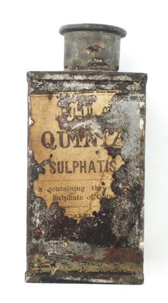 Civil War Quinine Tin / SOLD